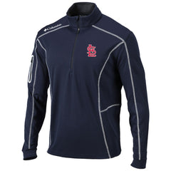 St. Louis Cardinals Columbia Omni-Wick Shotgun Quarter-Zip Pullover Top | MLB New