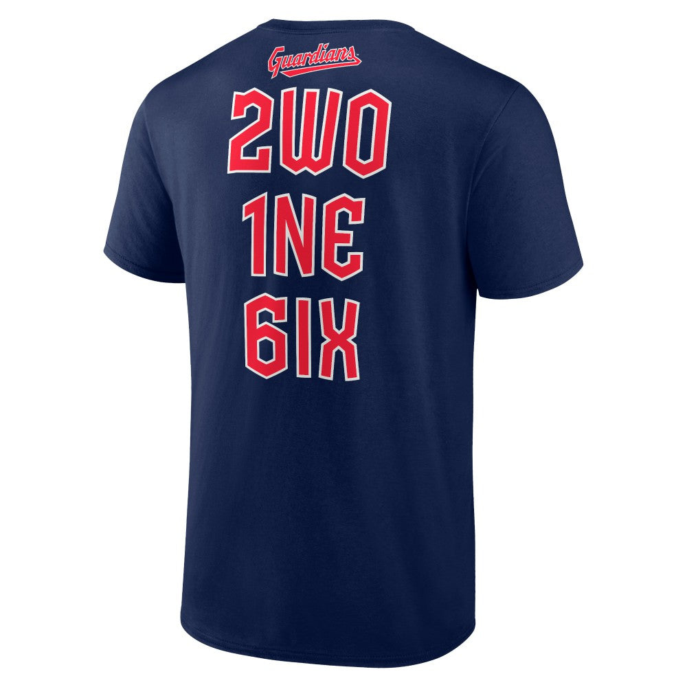 Cleveland Guardians Hometown Collection The 216 T-Shirt | MLB Sale