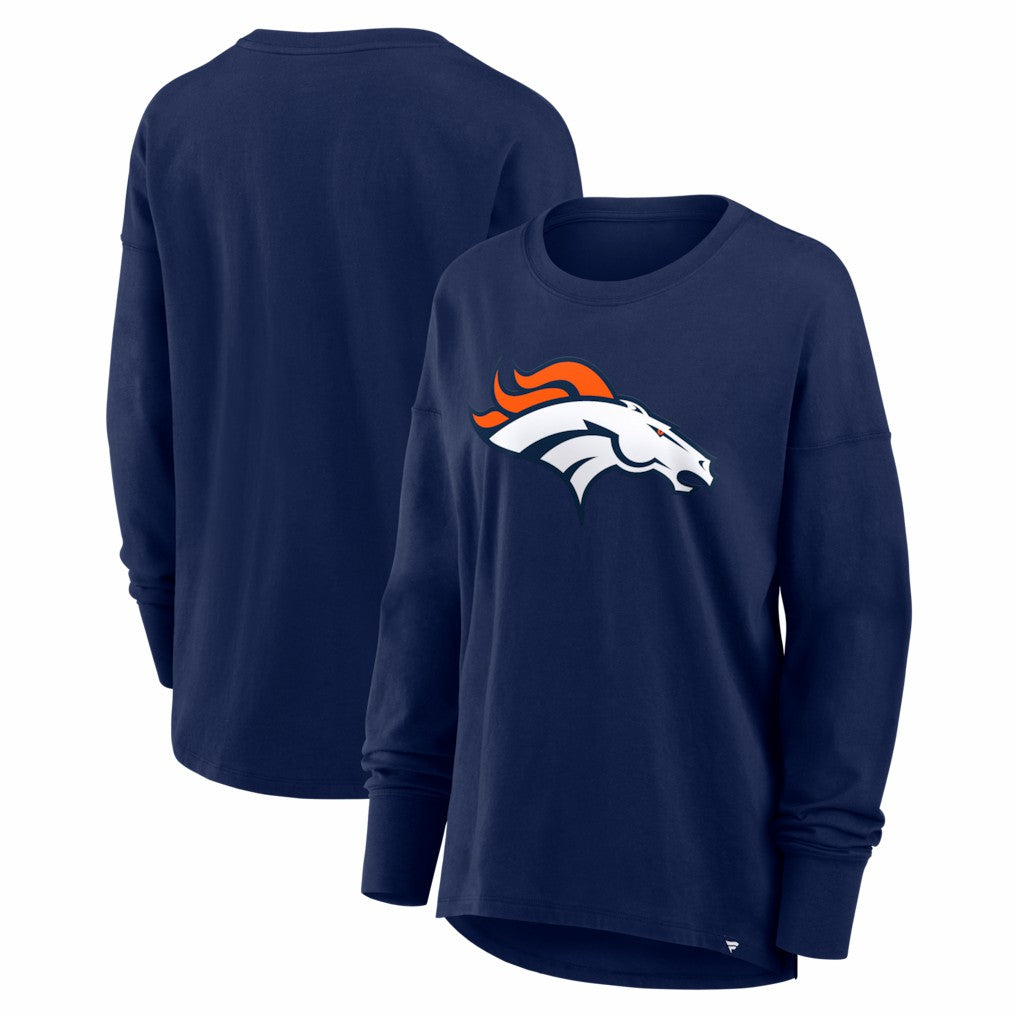 Denver Broncos Fanatics Women's Essential Long Sleeve T-Shirt