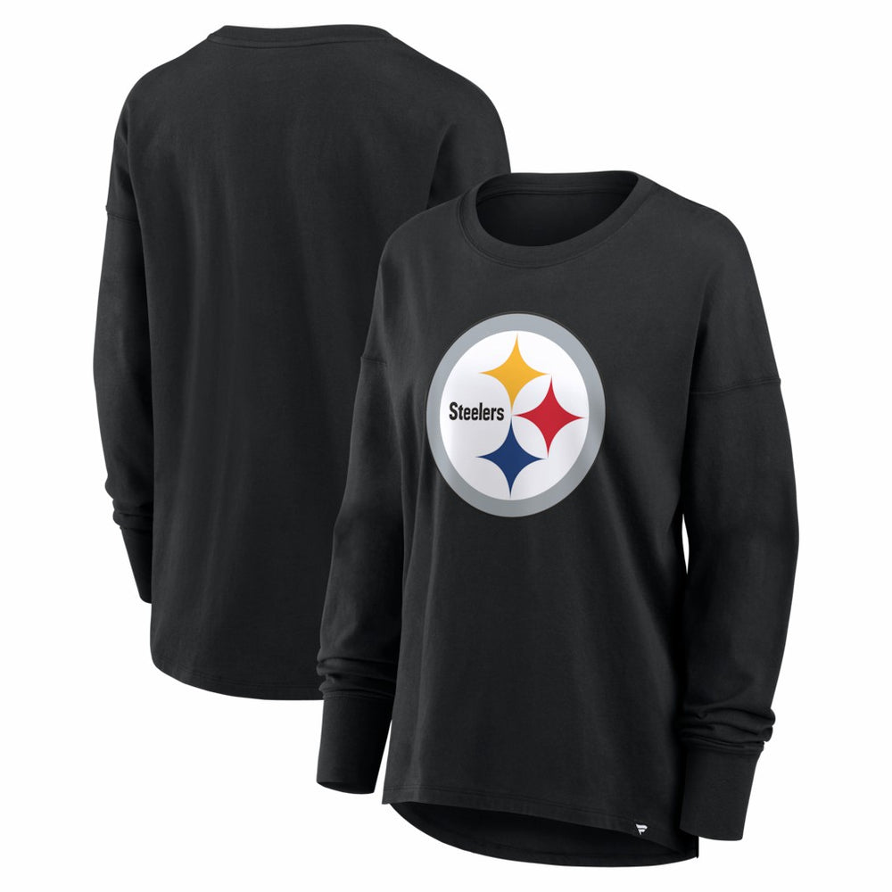Pittsburgh Steelers Fanatics Women's Essential Long Sleeve T-Shirt