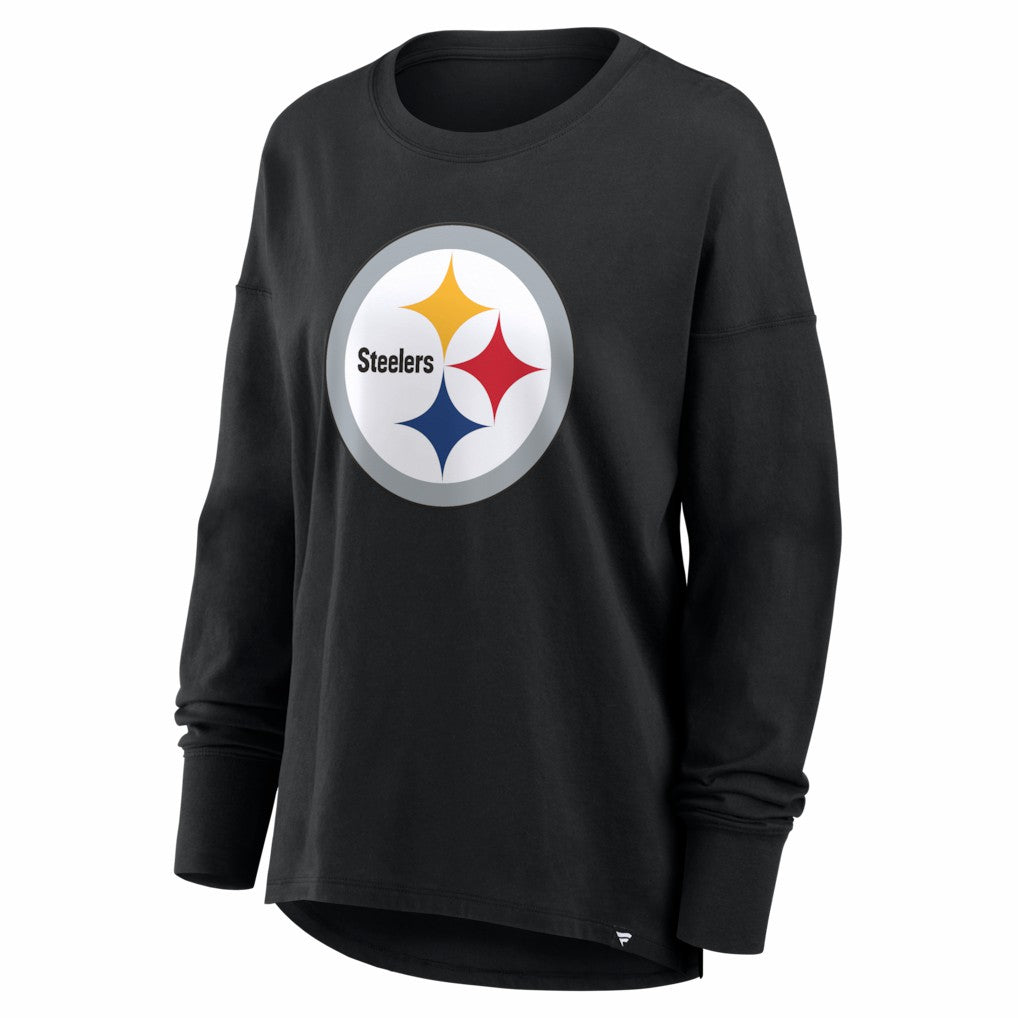 Pittsburgh Steelers Fanatics Women's Essential Long Sleeve T-Shirt