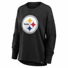 Pittsburgh Steelers Fanatics Women's Essential Long Sleeve T-Shirt