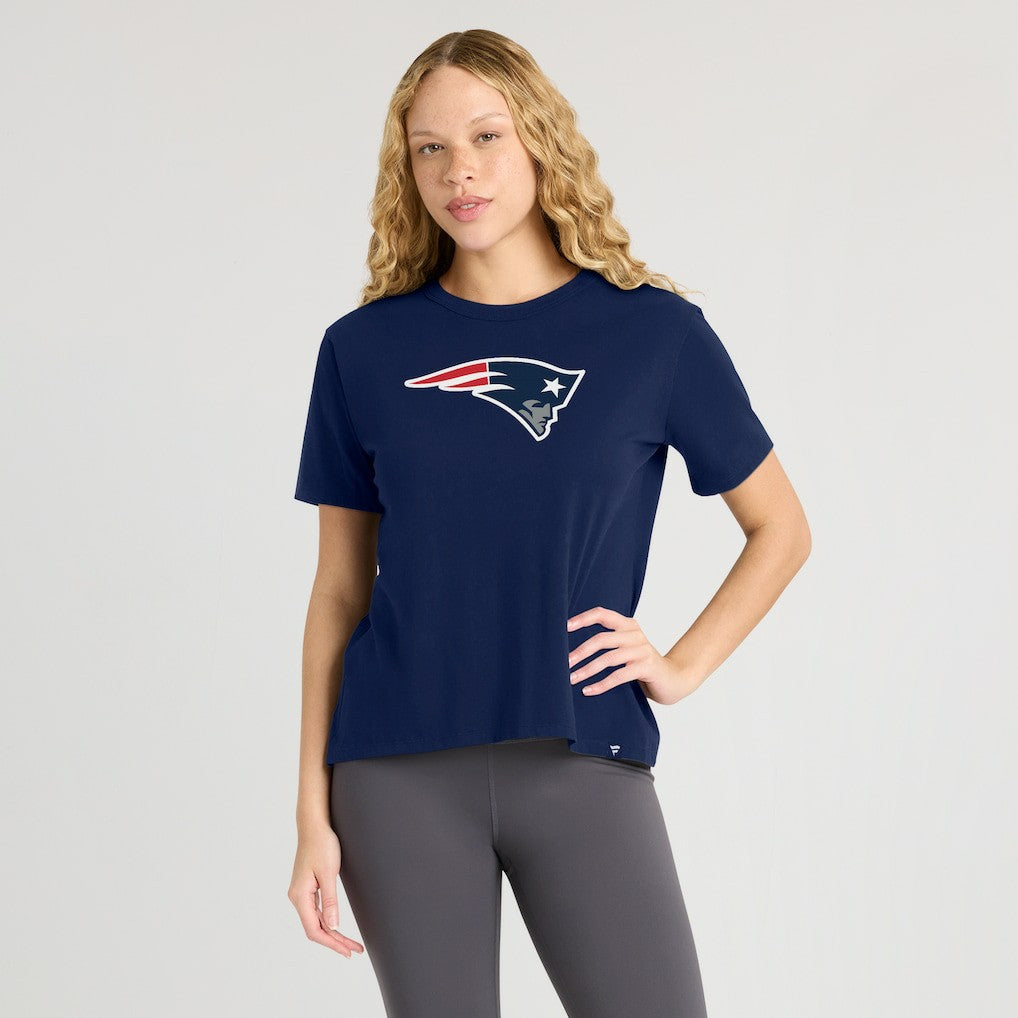 New England Patriots Fanatics Women's Essential Legacy T-Shirt