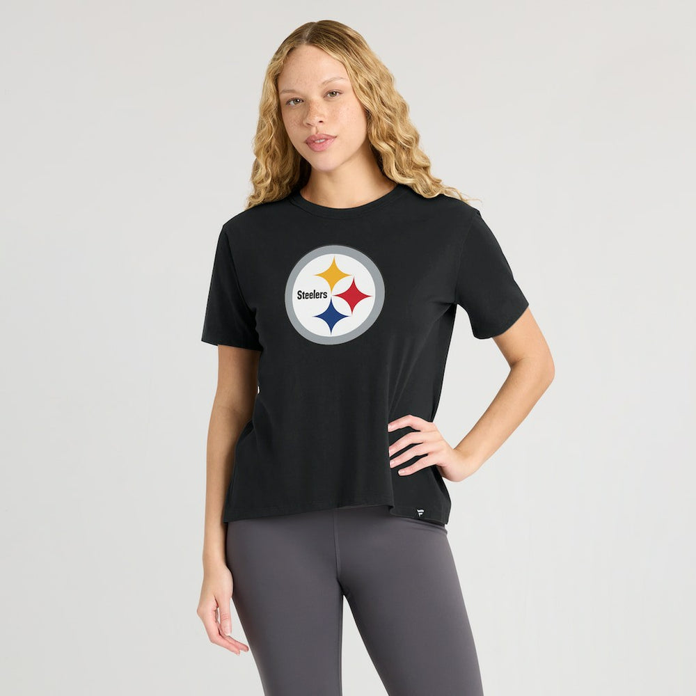 Pittsburgh Steelers Fanatics Women's Essential Legacy T-Shirt