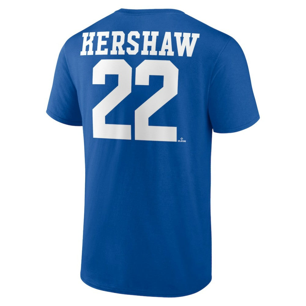 Clayton Kershaw Los Angeles Dodgers Player Icon Name & Number T-Shirt | MLB Near me