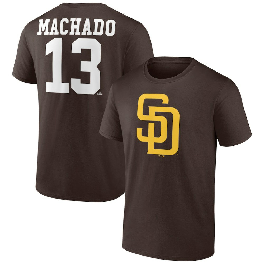 Manny Machado San Diego Padres Player Icon Name & Number T-Shirt | MLB US