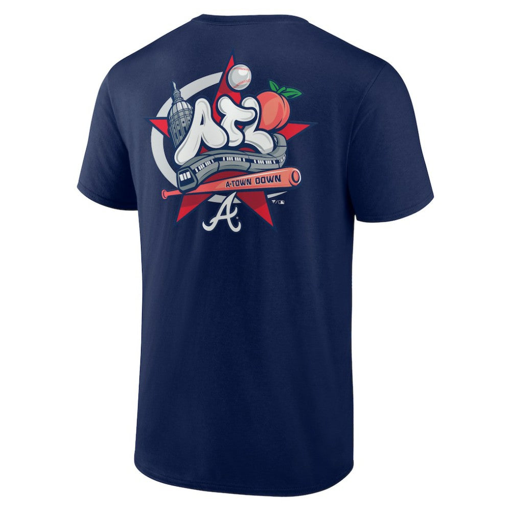 Atlanta Braves Hometown Collection Nice Kicks T-Shirt | MLB Outlet