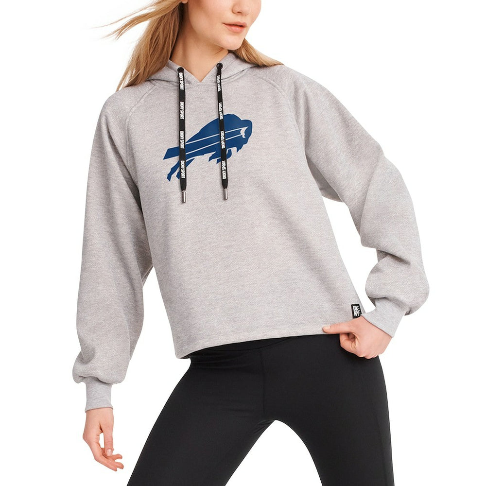 Buffalo Bills  DKNY Sport Women's Debbie Dolman Raglan Pullover Hoodie