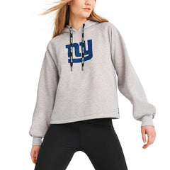 New York Giants  DKNY Sport Women's Debbie Dolman Raglan Pullover Hoodie