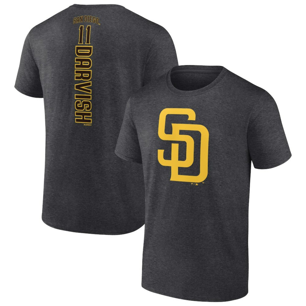 Yu Darvish San Diego Padres Playmaker Name & Number T-Shirt | MLB Sale
