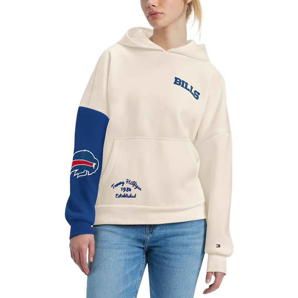 Buffalo Bills  Tommy Hilfiger Women's Harriet Pullover Hoodie