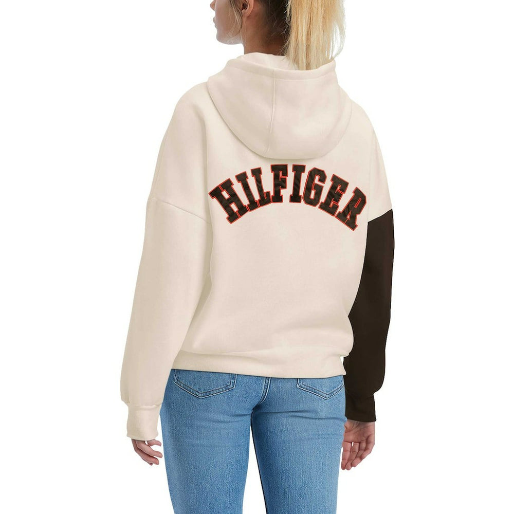 Cleveland Browns  Tommy Hilfiger Women's Harriet Pullover Hoodie