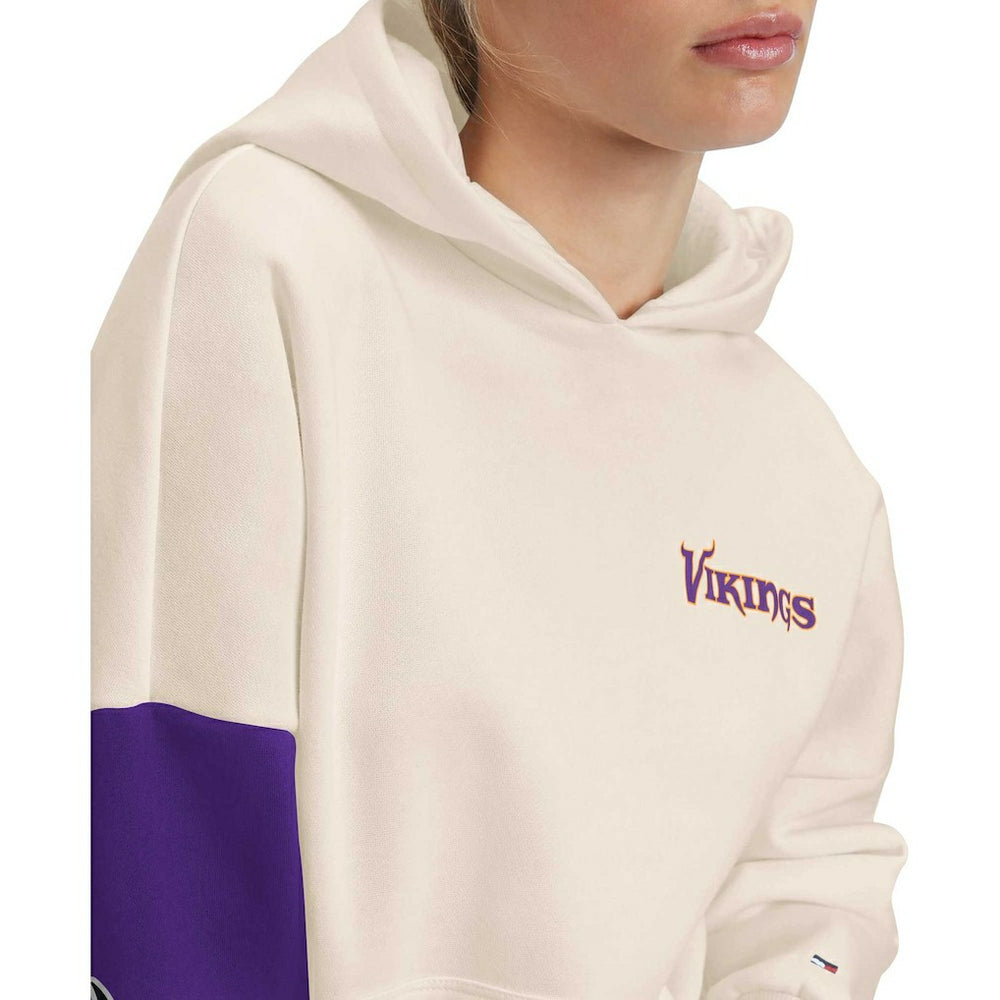 Minnesota Vikings  Tommy Hilfiger Women's Harriet Pullover Hoodie