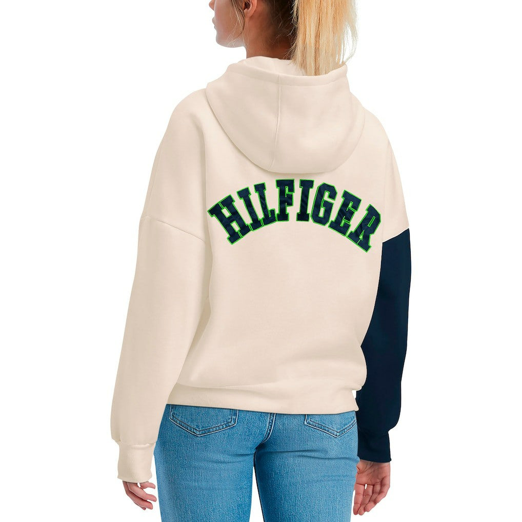 Seattle Seahawks  Tommy Hilfiger Women's Harriet Pullover Hoodie