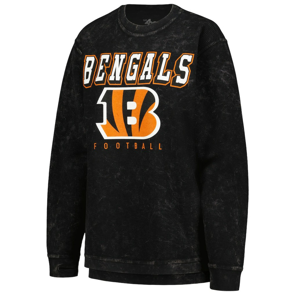 Cincinnati Bengals  G-III 4Her by Carl Banks Women's Comfy Cord Pullover Sweatshirt