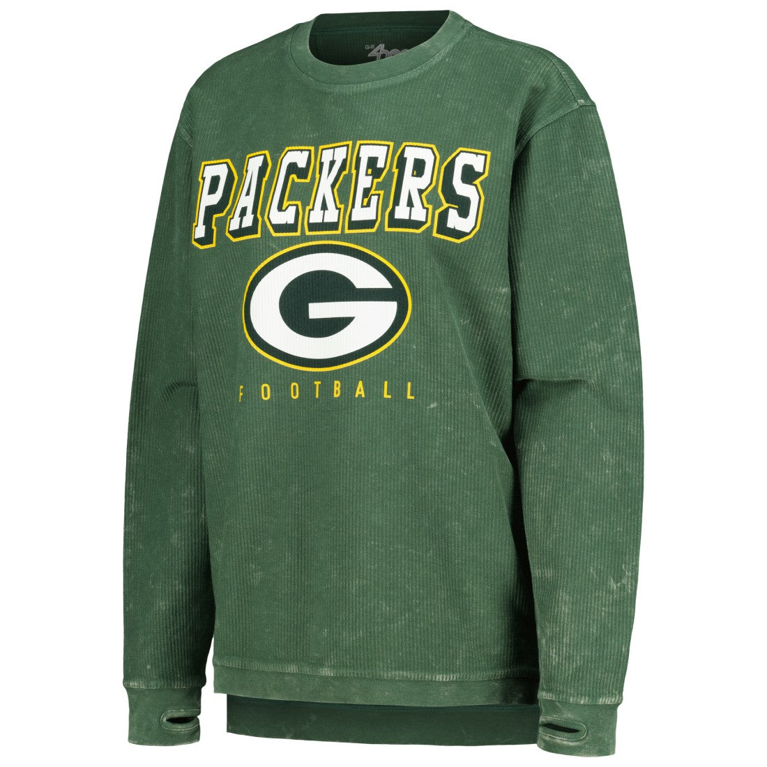 Green Bay Packers  G-III 4Her by Carl Banks Women's Comfy Cord Pullover Sweatshirt