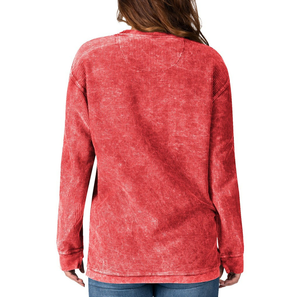 Kansas City Chiefs  G-III 4Her by Carl Banks Women's Comfy Cord Pullover Sweatshirt