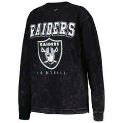 Las Vegas Raiders  G-III 4Her by Carl Banks Women's Comfy Cord Pullover Sweatshirt