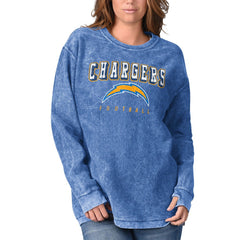 Los Angeles Chargers  G-III 4Her by Carl Banks Women's Comfy Cord Pullover Sweatshirt