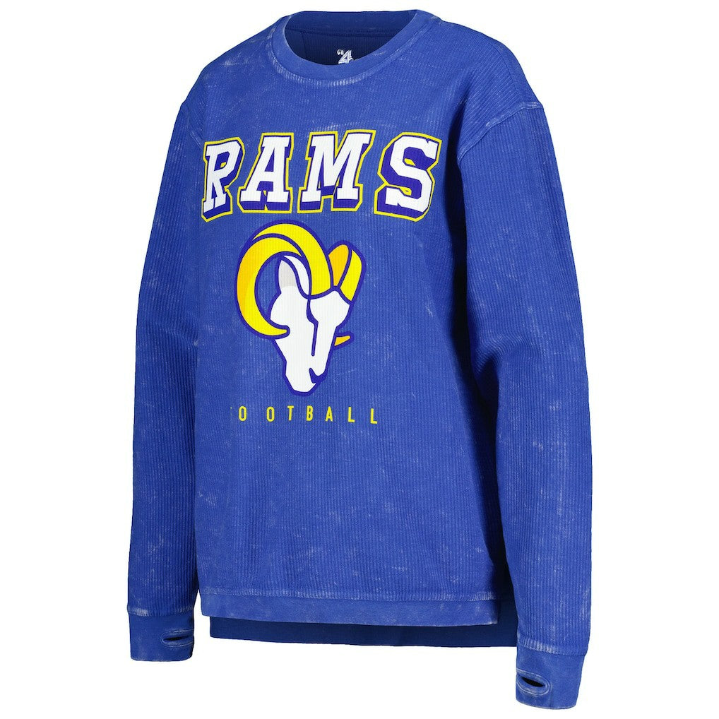 Los Angeles Rams  G-III 4Her by Carl Banks Women's Comfy Cord Pullover Sweatshirt