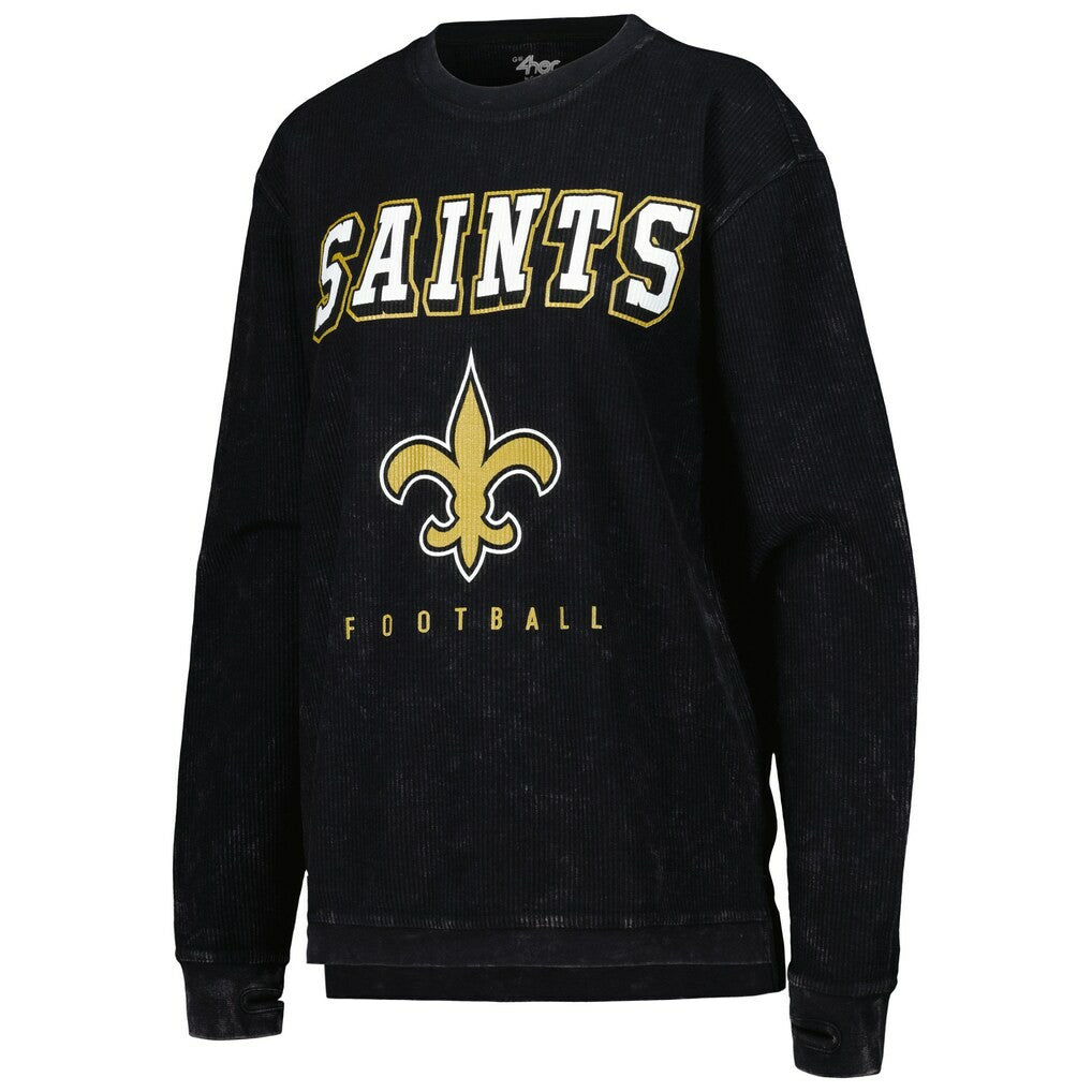 New Orleans Saints  G-III 4Her by Carl Banks Women's Comfy Cord Pullover Sweatshirt