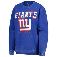 New York Giants  G-III 4Her by Carl Banks Women's Comfy Cord Pullover Sweatshirt