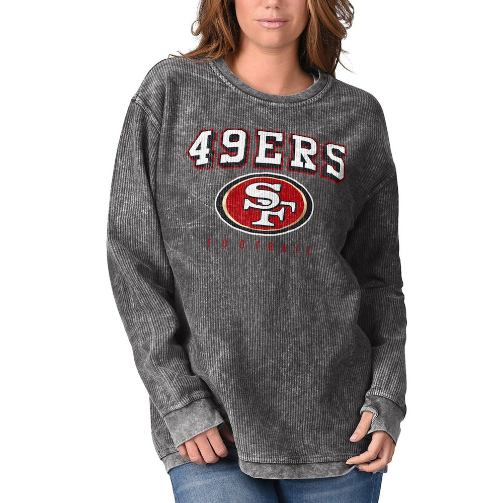 San Francisco 49ers  G-III 4Her by Carl Banks Women's Comfy Cord Pullover Sweatshirt