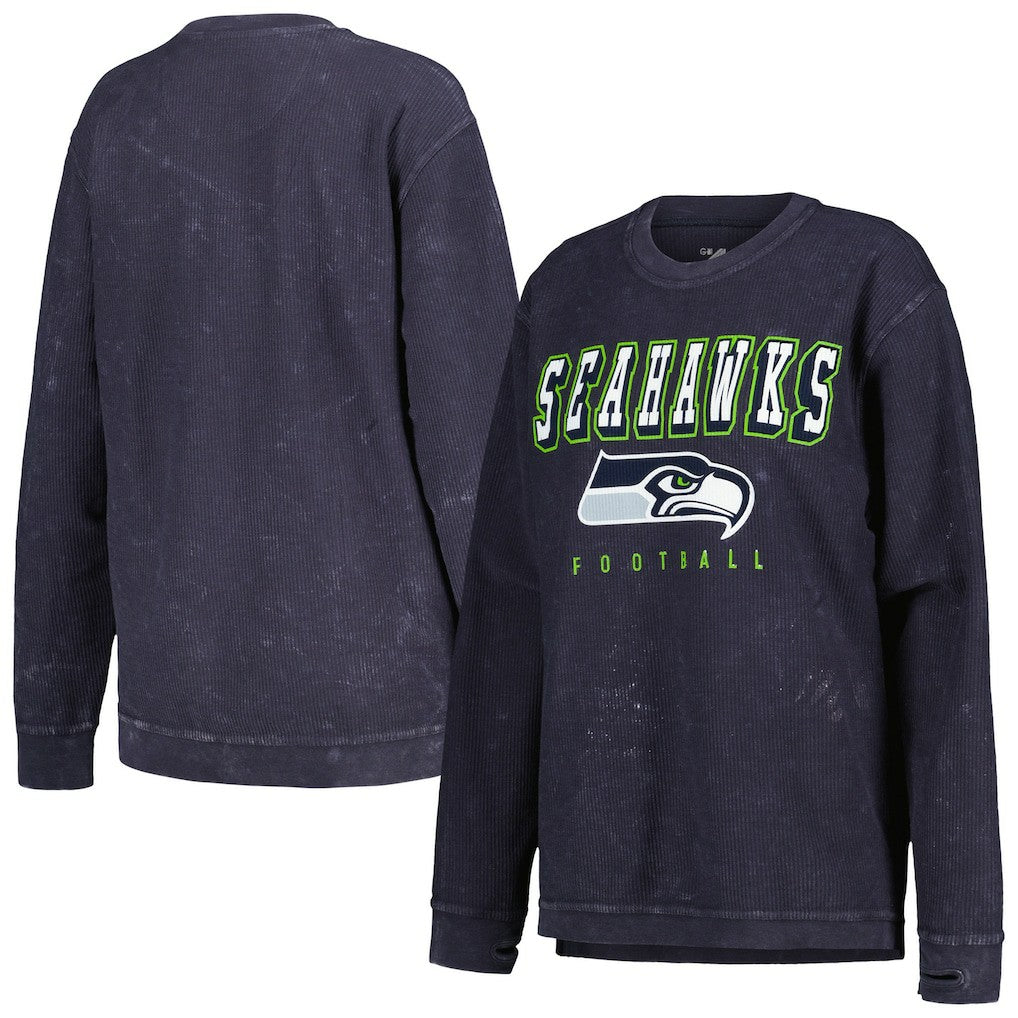 Seattle Seahawks  G-III 4Her by Carl Banks Women's Comfy Cord Pullover Sweatshirt