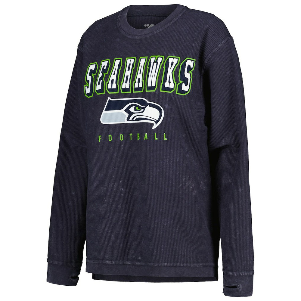 Seattle Seahawks  G-III 4Her by Carl Banks Women's Comfy Cord Pullover Sweatshirt