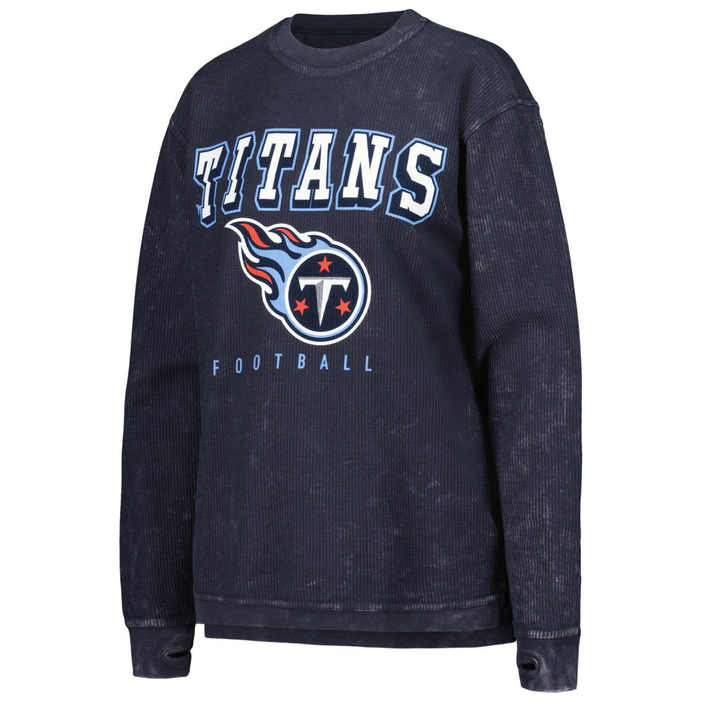 Tennessee Titans  G-III 4Her by Carl Banks Women's Comfy Cord Pullover Sweatshirt