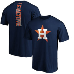 Jose Altuve Houston Astros Playmaker Name & Number T-Shirt | MLB Discount