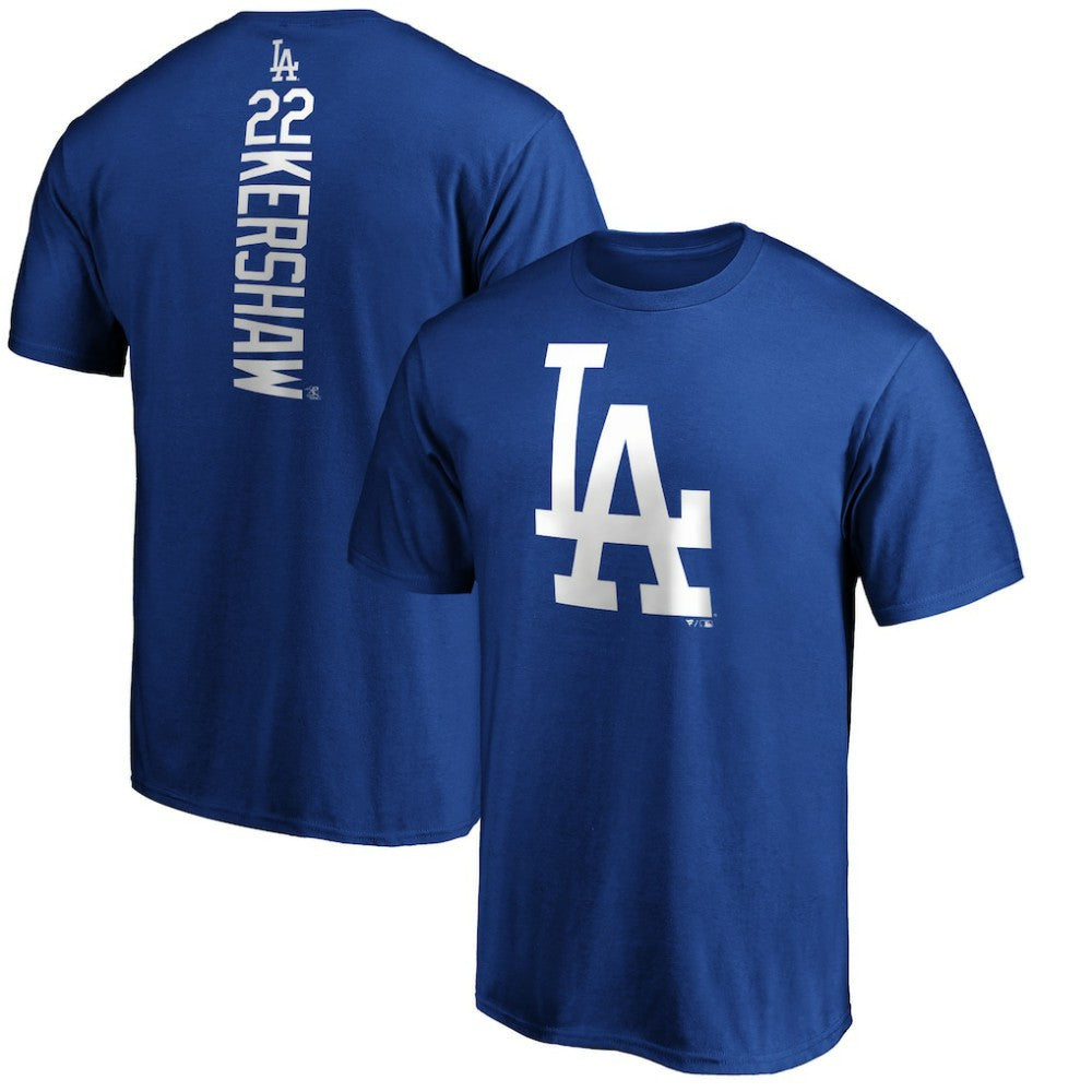 Clayton Kershaw Los Angeles Dodgers Playmaker Name & Number T-Shirt | MLB US