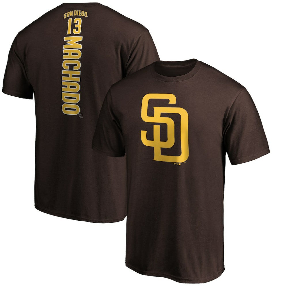 Manny Machado San Diego Padres Playmaker Name & Number T-Shirt | MLB Outlet
