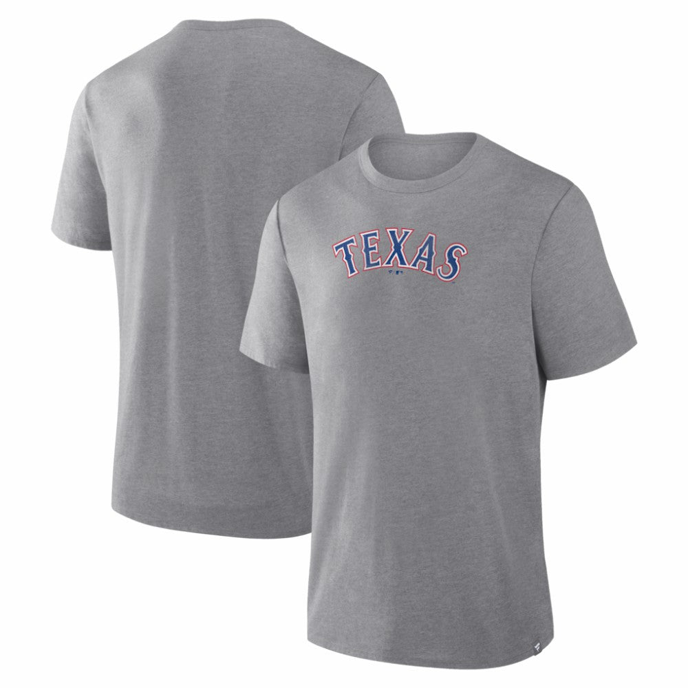 Texas Rangers Fanatics Play Tribute Tri-Blend T-Shirt | MLB Outlet
