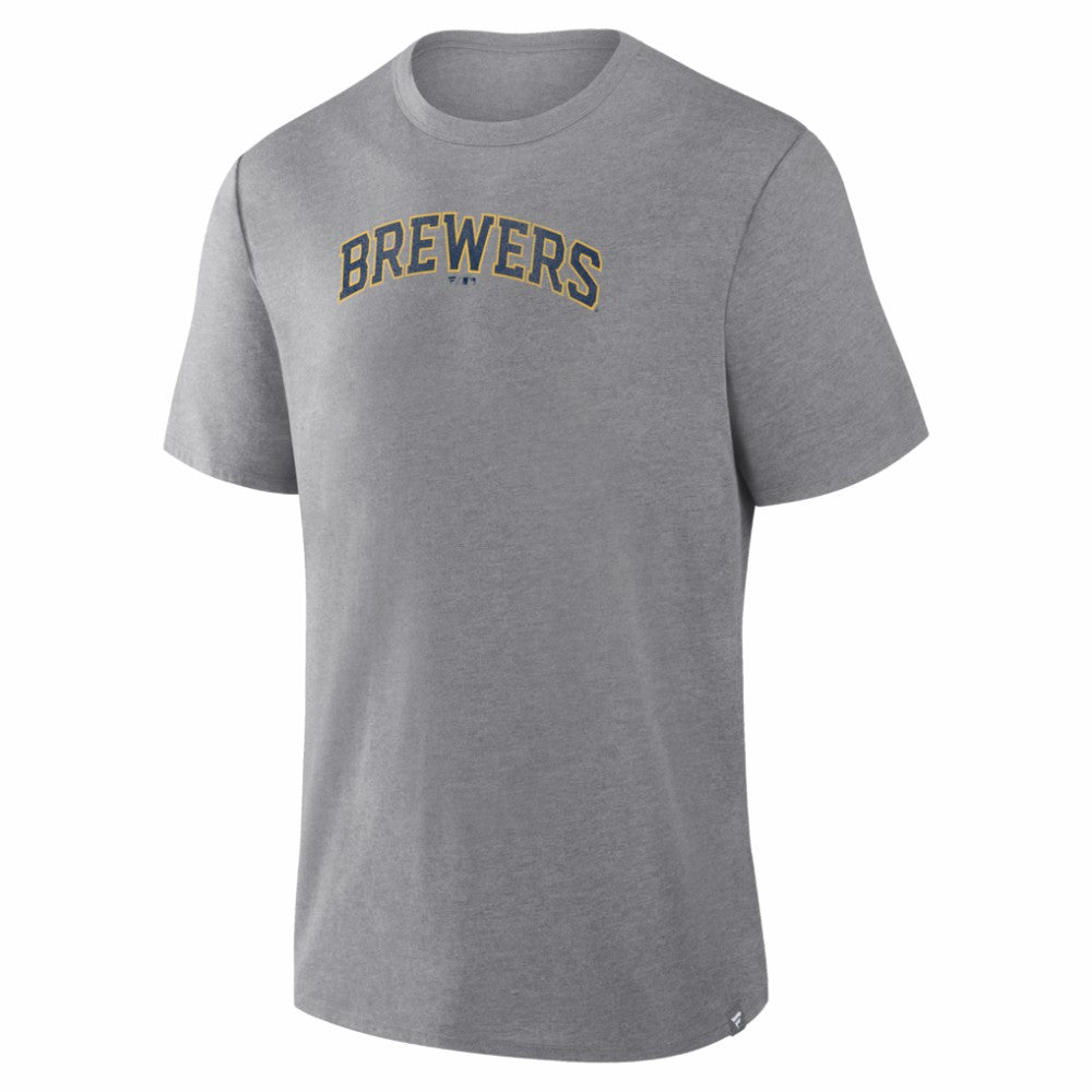 Milwaukee Brewers Fanatics Play Tribute Tri-Blend T-Shirt | MLB Sale