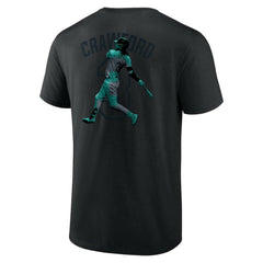 J.P. Crawford Seattle Mariners Double Play Name & Number T-Shirt | MLB For sale
