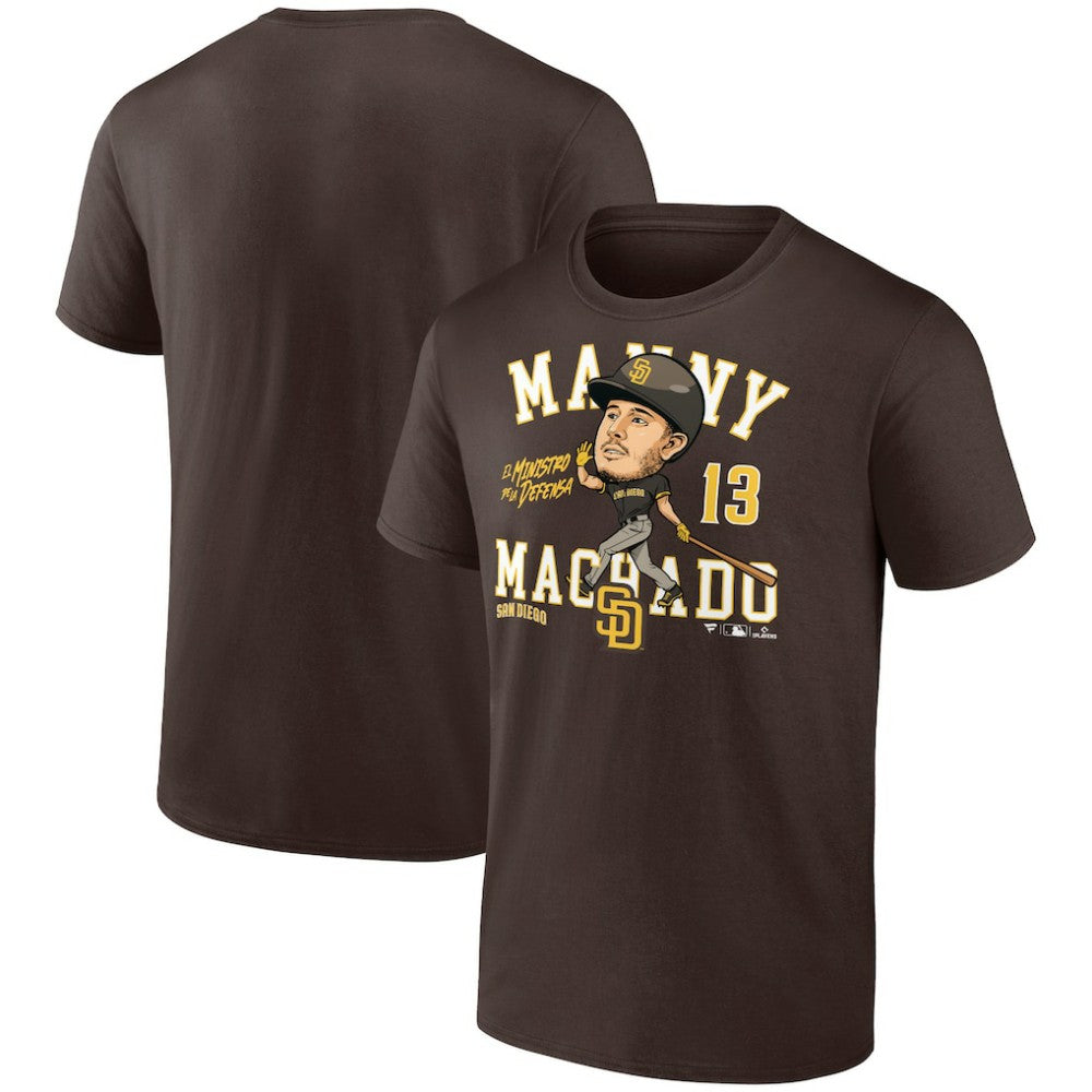 Manny Machado San Diego Padres Caricature T-Shirt | MLB Online