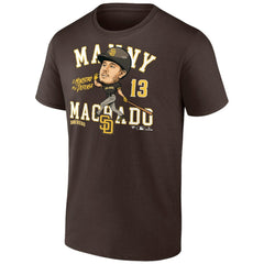 Manny Machado San Diego Padres Caricature T-Shirt | MLB Online