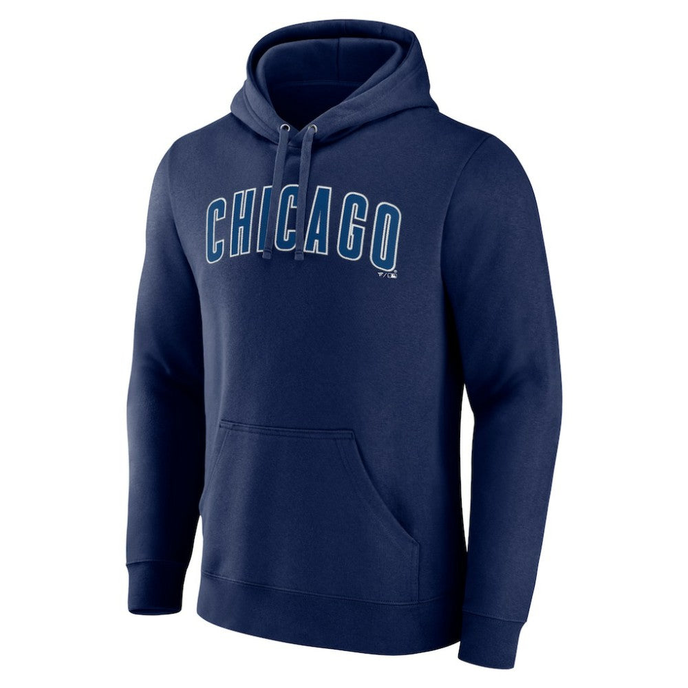 Chicago Cubs Official Wordmark Pullover Hoodie | MLB Discount