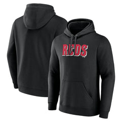 Cincinnati Reds Official Wordmark Pullover Hoodie | MLB New
