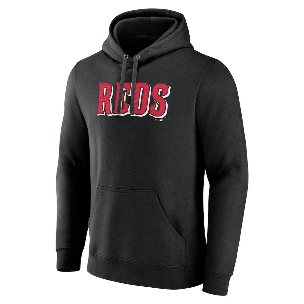 Cincinnati Reds Official Wordmark Pullover Hoodie | MLB New