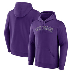 Colorado Rockies Official Wordmark Pullover Hoodie | MLB Discount