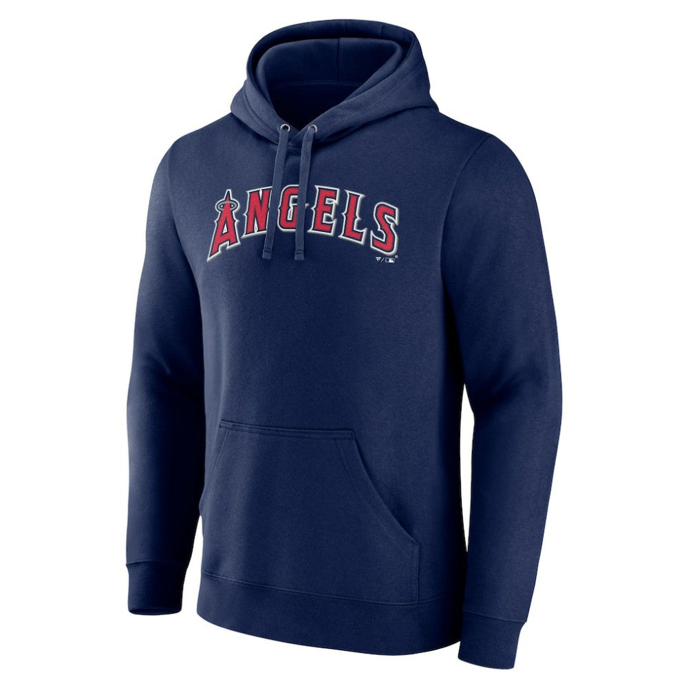 Los Angeles Angels Official Wordmark Pullover Hoodie | MLB Discount