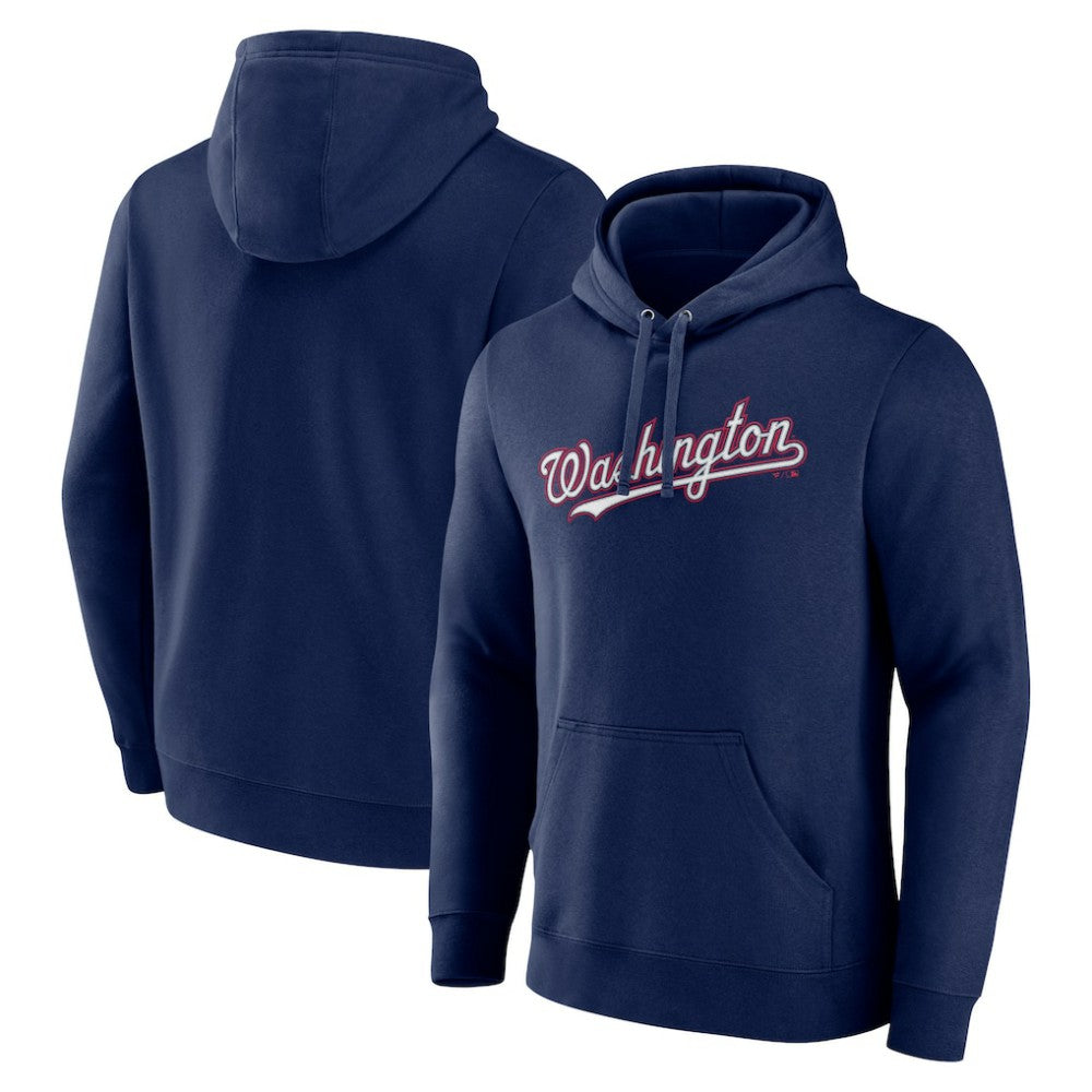 Washington Nationals Official Wordmark Pullover Hoodie | MLB Shop