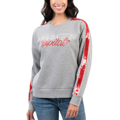 Washington Capitals G-III 4Her by Carl Banks Women's Penalty Box Pullover Sweatshirt On Sale