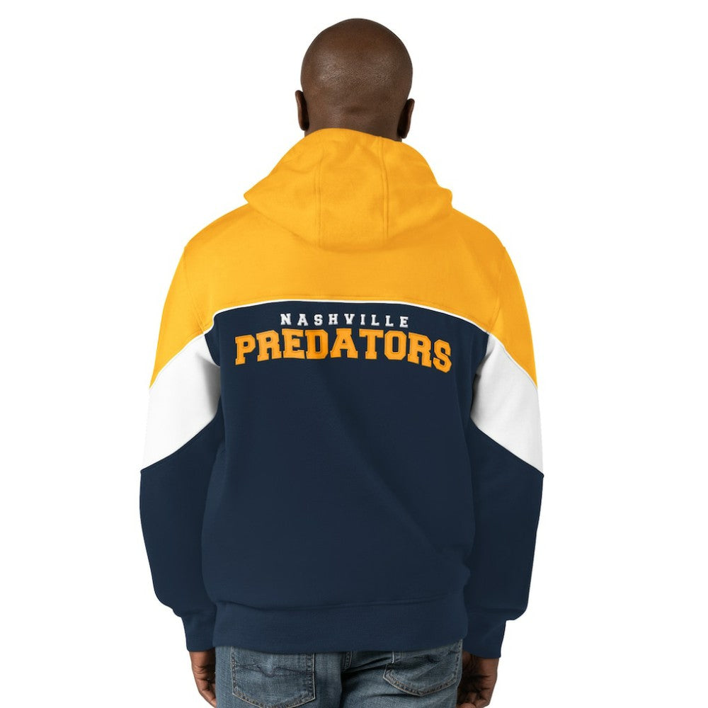 Nashville Predators Starter Power Forward Full-Zip Hoodie Online