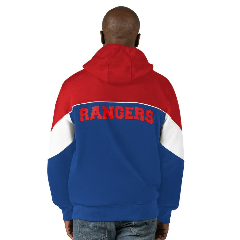 New York Rangers Starter Power Forward Full-Zip Hoodie Sale