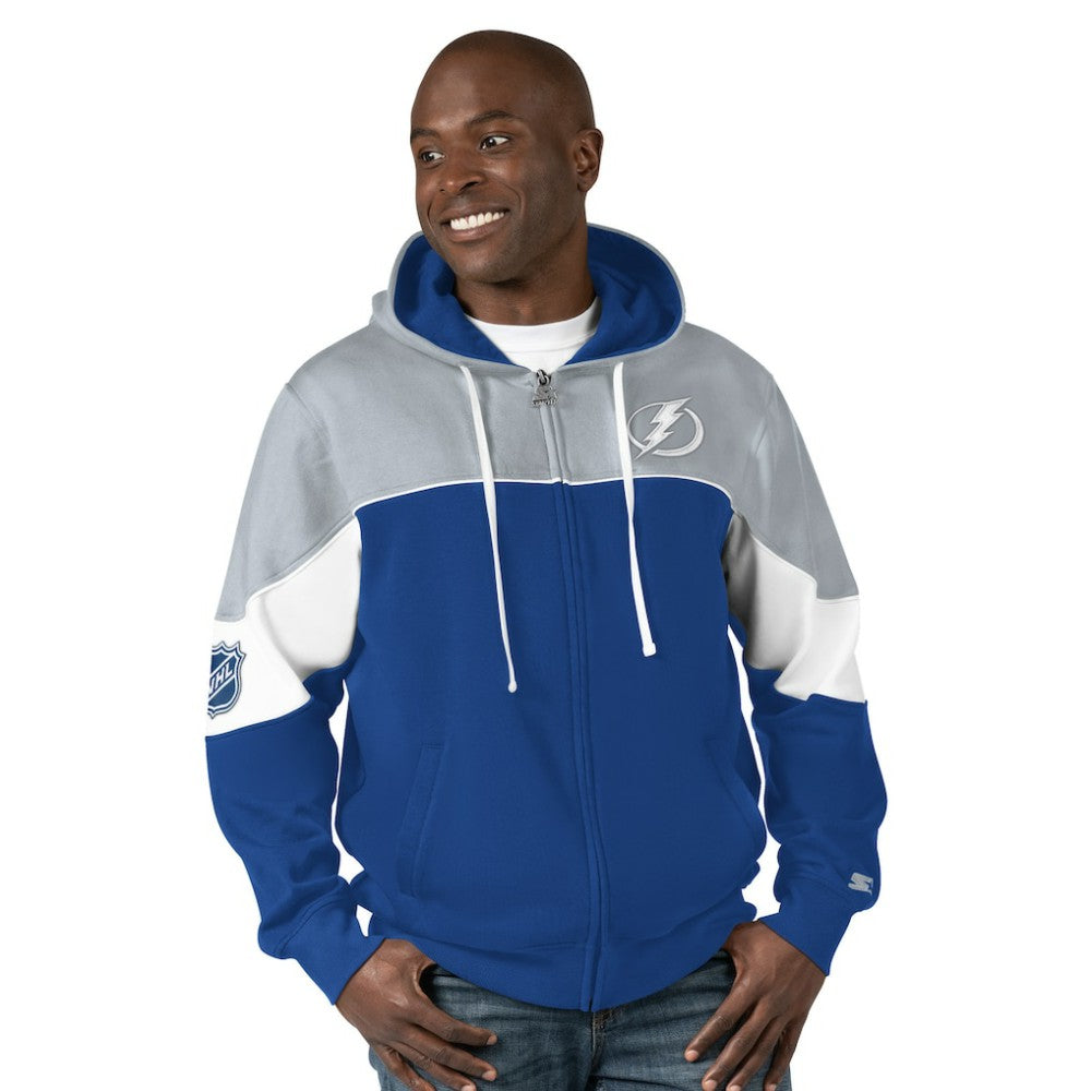 Tampa Bay Lightning Starter Power Forward Full-Zip Hoodie Outlet