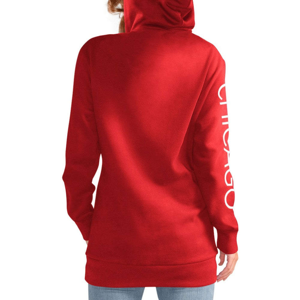 Chicago Blackhawks G-III 4Her by Carl Banks Women's Overtime Pullover Hoodie On Sale