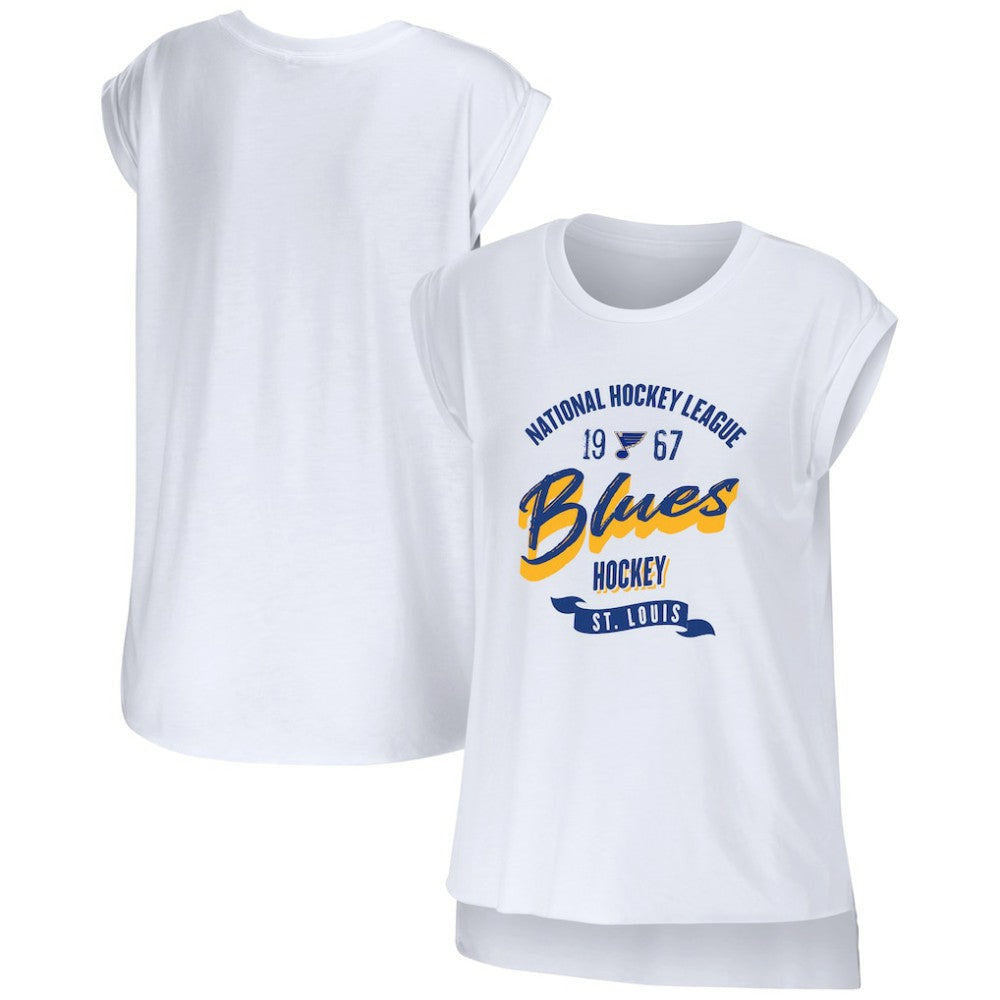 St. Louis Blues WEAR by Erin Andrews Women's Domestic Tank Top On Sale